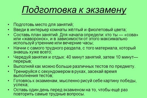 Как да се подготвите за преминаването на USE