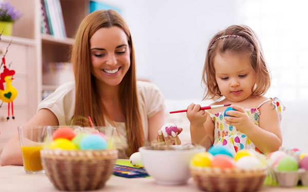 Bright Easter: как да се подготвите за празника с детето
