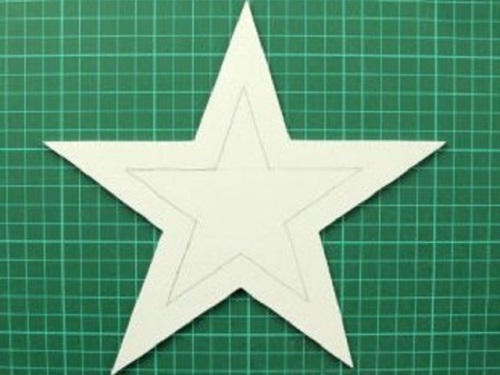 Как да направите хартия звезда