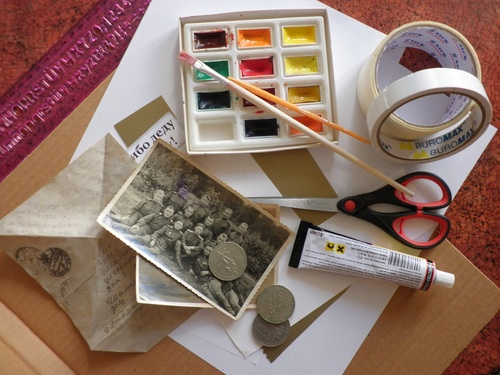 Scrapbooking: хак 09 май с ръцете си в училище