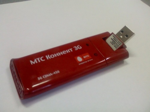 Как да мигате MTS модем