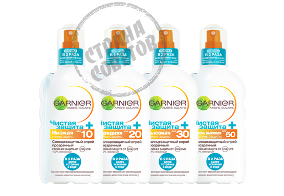 ГАРНИЕРА Ambre Solaire Net Protection +