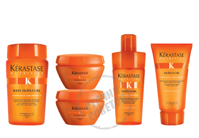 Kerastase Nutritive Oleo-Curl шампоан, маска, мляко, сметана