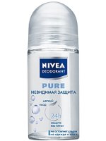 Nivea "Pure" Невидима защита Дезодорант за топки