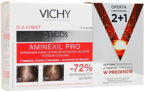 Dercos AMINEXIL SP94 Средства против косопад за MEN 12 ампули