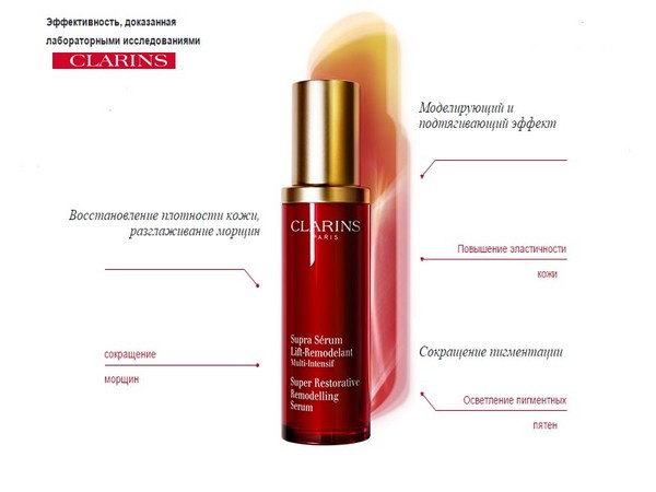Идеална схема: моделиращ серум Clarins Multi-Intensif