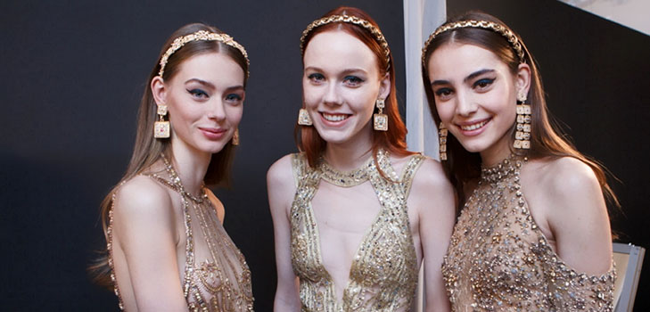Изящни прически Haute Couture-2017