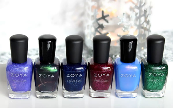 Най-хубавата нова година на ноктите с лакове Zoya Enchanted