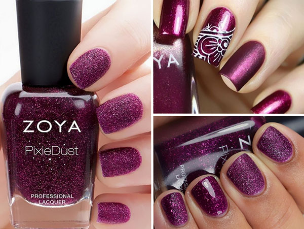 Най-хубавата нова година на ноктите с лакове Zoya Enchanted