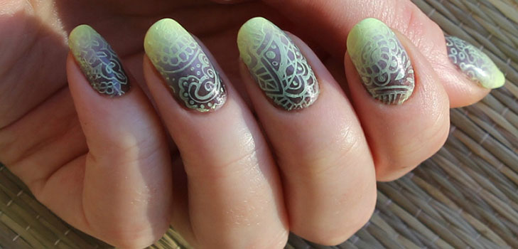 Маникюр mehendi - лятна тенденция -2016