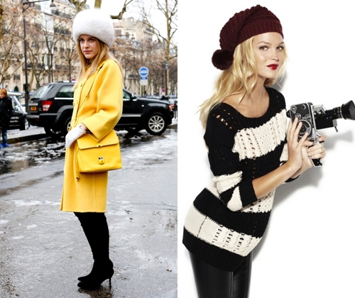 Fashion headwear зима 2014: снимки на най-модерните дамски и мъжки шапки 