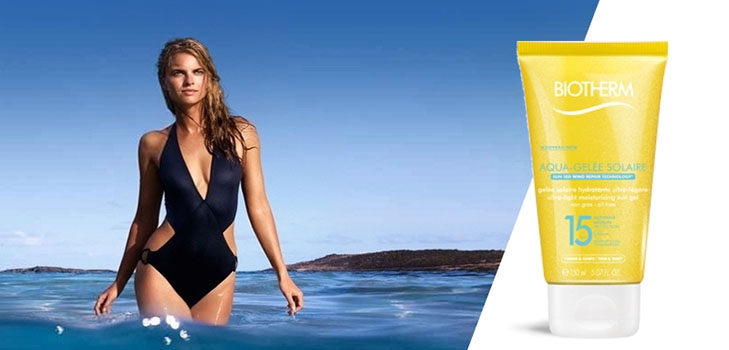Biotherm Aqua-Gelée Solaire плажна линия за кадифена кожа