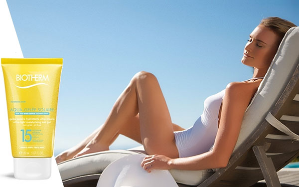 Biotherm Aqua-Gelée Solaire плажна линия за кадифена кожа