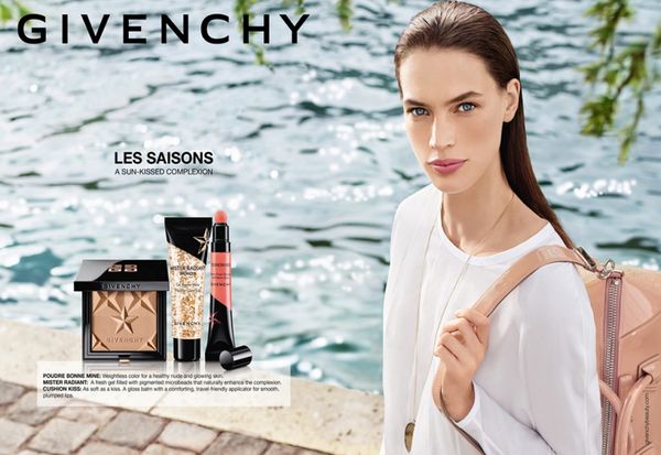 Целувка на слънцето: декоративен владетел Givenchy Les Saisons 2016