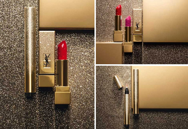 Бляскава мечта: колекция от грим YSL Sparkle Clash Christmas 2016-2017
