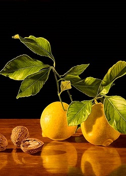 Замразяваща смес от ядки и лимони