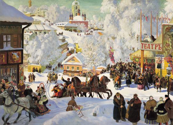 Как да нарисувате Shrovetide? Направете пролетна почивка с децата