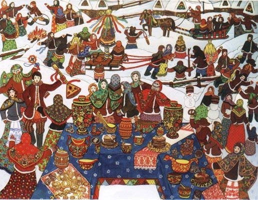 Как да нарисувате Shrovetide? Направете пролетна почивка с децата