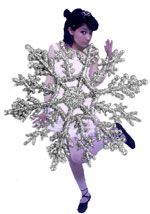 Новогодишна костюм за снежинки