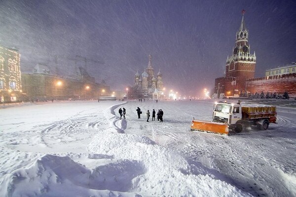 Времето в Москва за февруари 2017 година