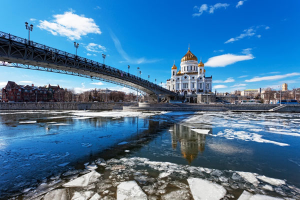Времето в Москва през април 2017 година