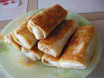 Тайни за готвене: рецепти за най-вкусните пълнени палачинки с снимки и видеоклипове