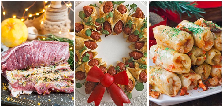 Горещо за новата година 2017 - стъпка по стъпка рецепти с снимки на вкусни първа и втора ястия