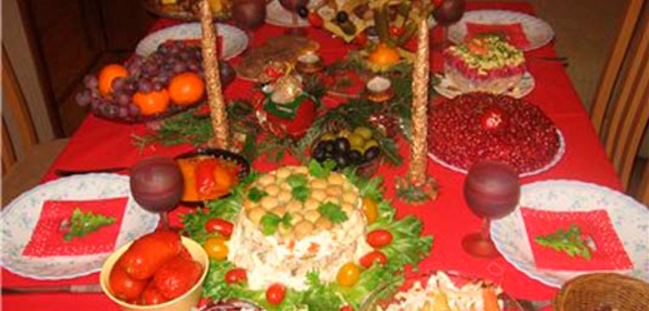 Новогодишна маса