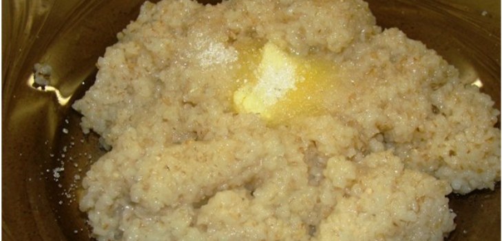 плоча от овесена каша