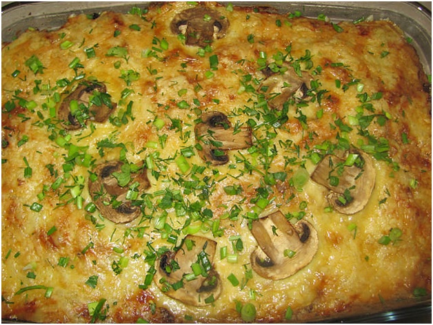 julienne със зеленина