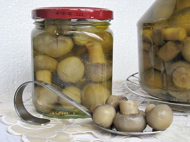 Мариновани шамбини за зимата, класическа рецепта Мариновани шамбини за зимата, класическа рецепта