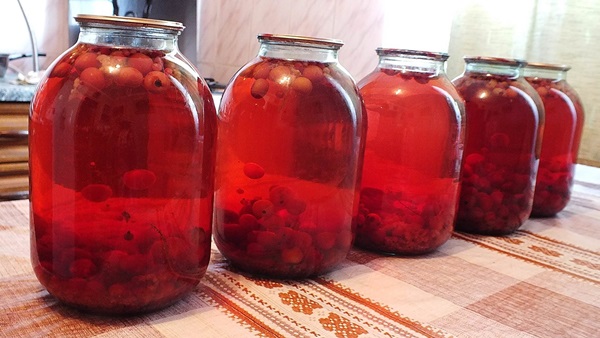 Компот от боровинка