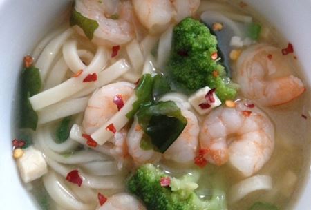 Miso супа със скариди