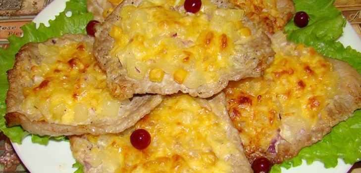 месо с ананас