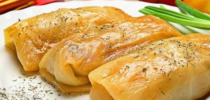 Рецепта за зелеви рула: как да готвя