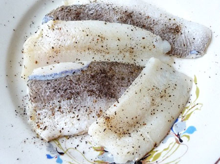 Риба в очукан мляко
