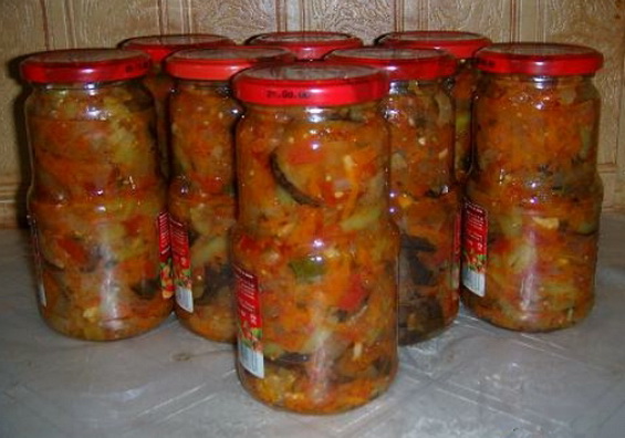 Патладжан салата за зимата