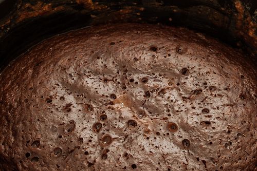 Шоколадова чаша в мултиваркет - бърза рецепта с снимка