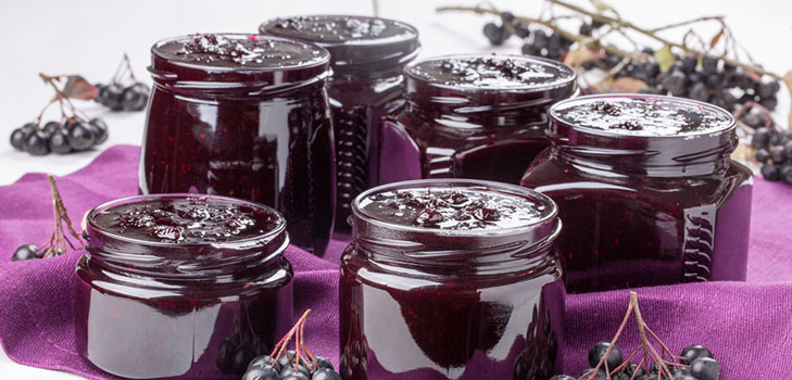 Замръзване от черен chokeberry