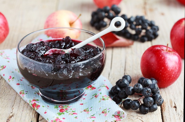 Замръзване от черен chokeberry