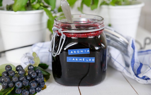 Замръзване от черен chokeberry