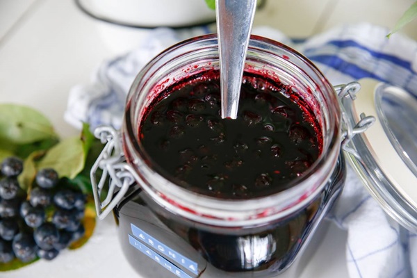 Замръзване от черен chokeberry