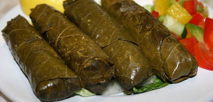 Как да накижим лозови листа за долма