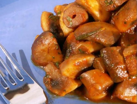 Пържени бели гъби в различни ястия