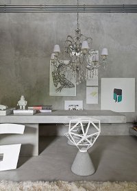 Сив в интериора